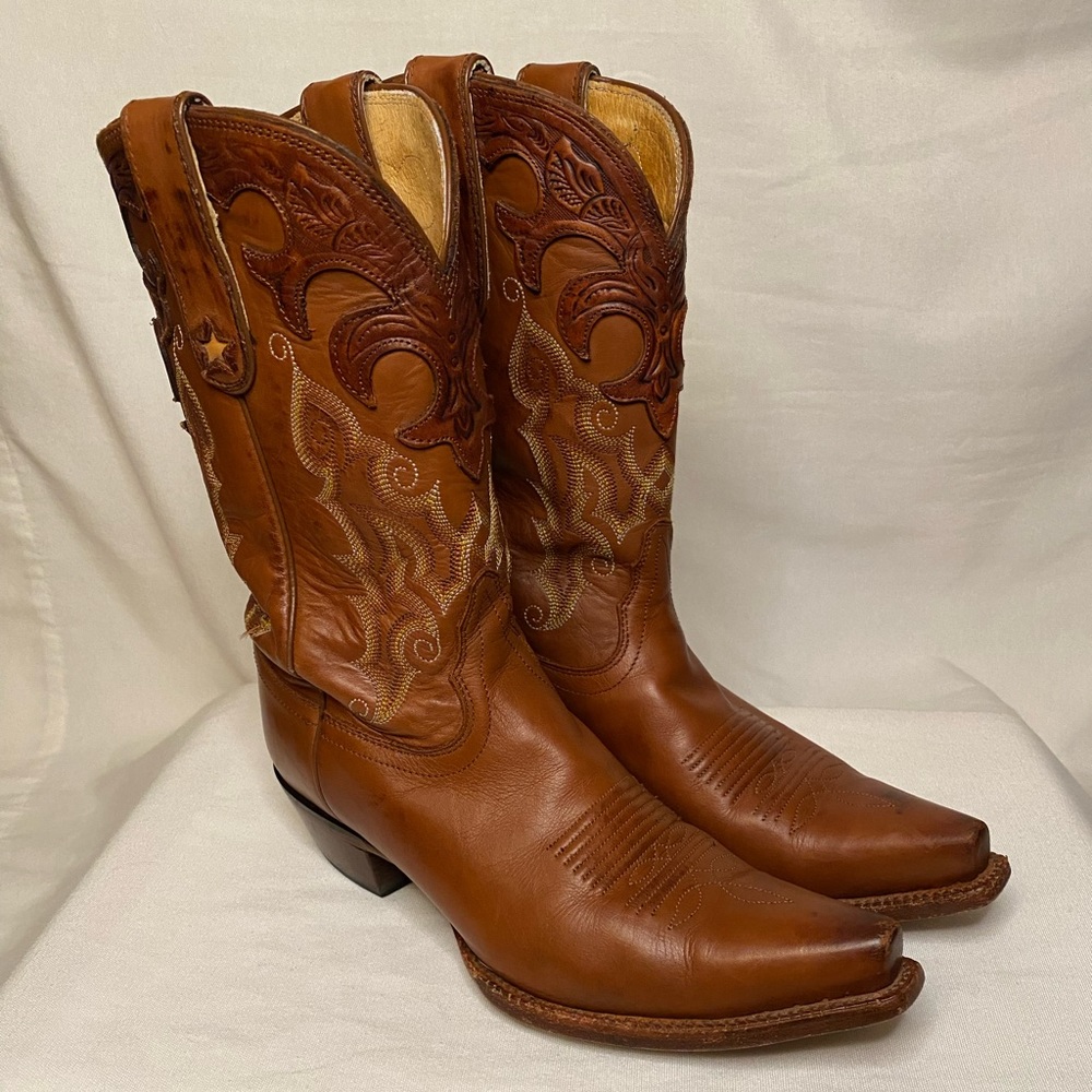 Tony Lama Women’s Leather Boots Size 7.5